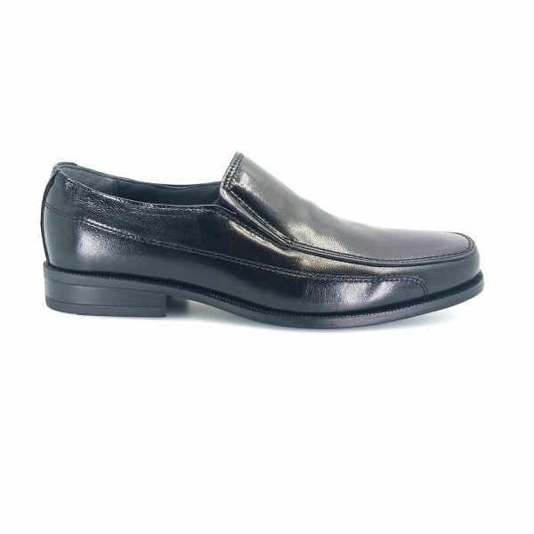 Luisetti 19300 (μαύρο δέρμα) ανδρικά loafers