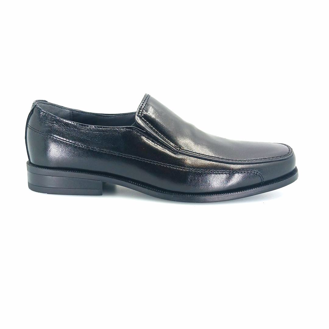 Luisetti 19300 (μαύρο δέρμα) ανδρικά loafers