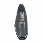 Luisetti 19300 (μαύρο δέρμα) ανδρικά loafers