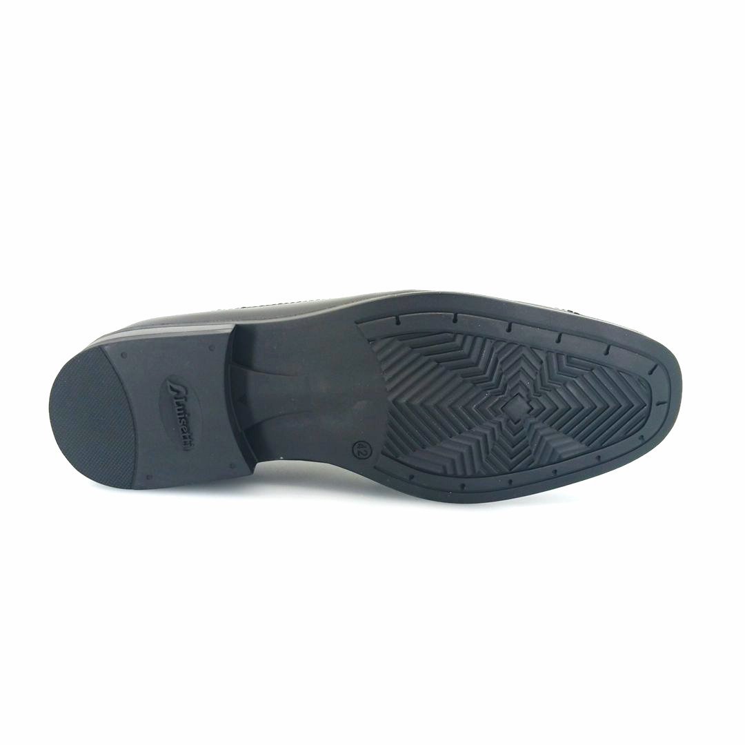 Luisetti 19300 (μαύρο δέρμα) ανδρικά loafers