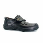 Luisetti 20412 (μαύρο δέρμα) ανδρικά velcro