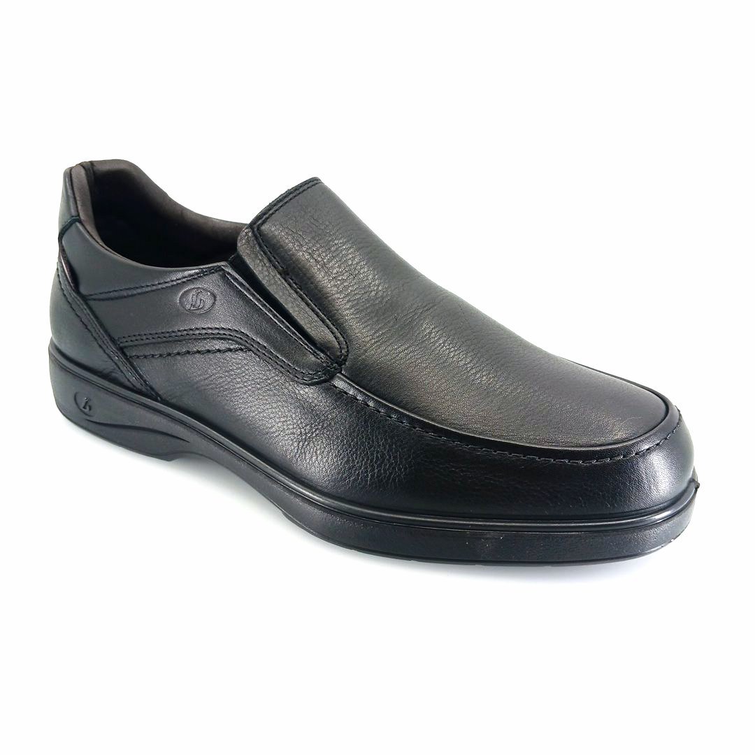 luisetti-black-37703-1 Luisetti 37703 (μαύρο δέρμα) ανδρικά slip-on