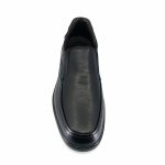 Luisetti 37703 (μαύρο δέρμα) ανδρικά slip-on