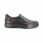 Luisetti 37703 (καφέ δέρμα) ανδρικά slip-on