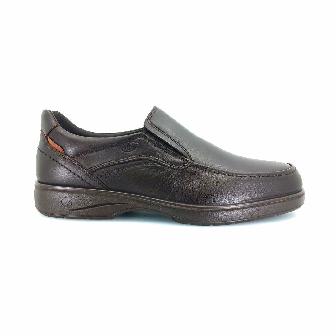 Luisetti 37703 (καφέ δέρμα) ανδρικά slip-on