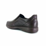 Luisetti 37703 (καφέ δέρμα) ανδρικά slip-on