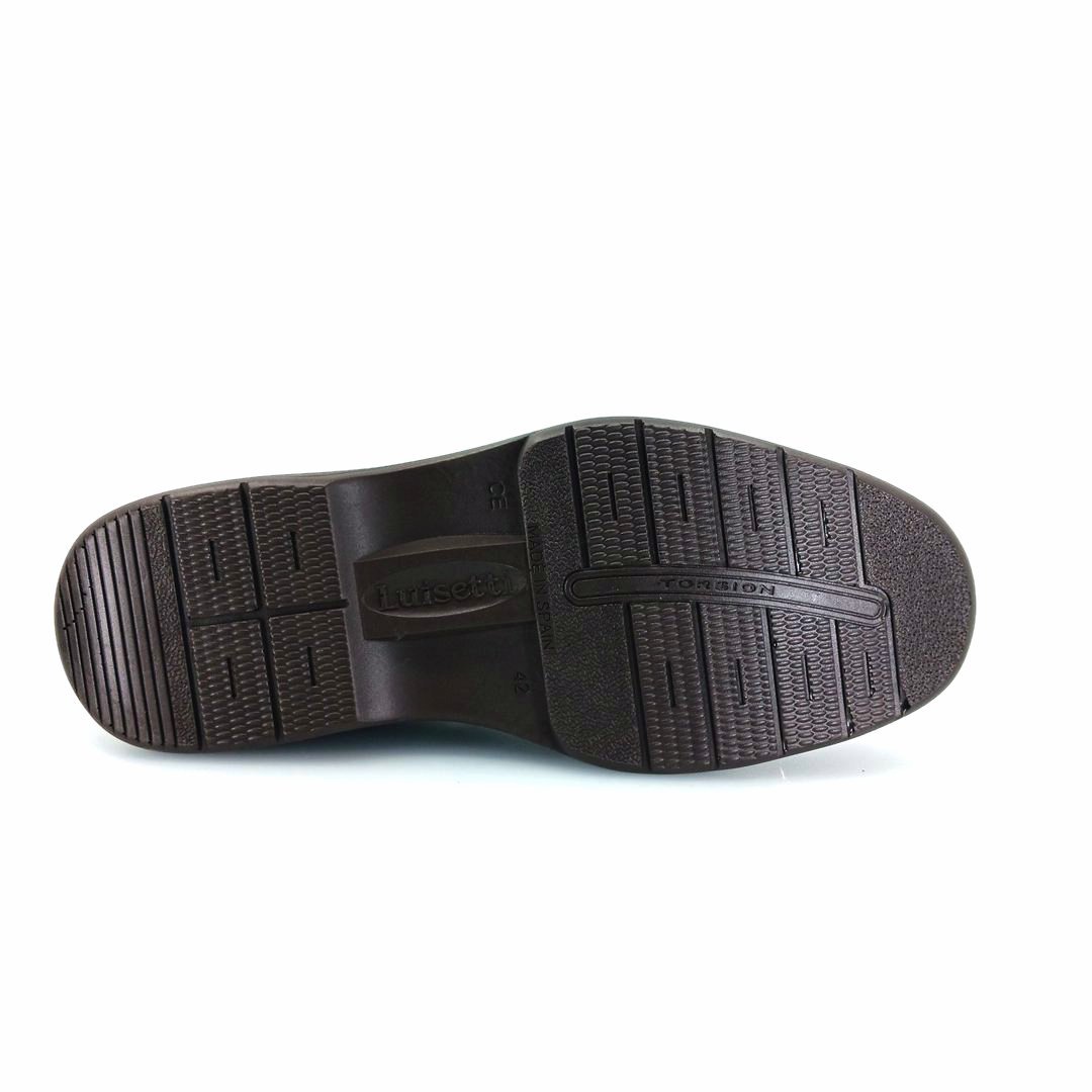 Luisetti 37703 (καφέ δέρμα) ανδρικά slip-on