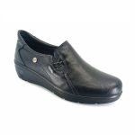 Laura Azana 26824 (μαύρο δέρμα) γυναικεία slip-on
