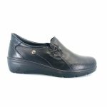 Laura Azana 26824 (μαύρο δέρμα) γυναικεία slip-on