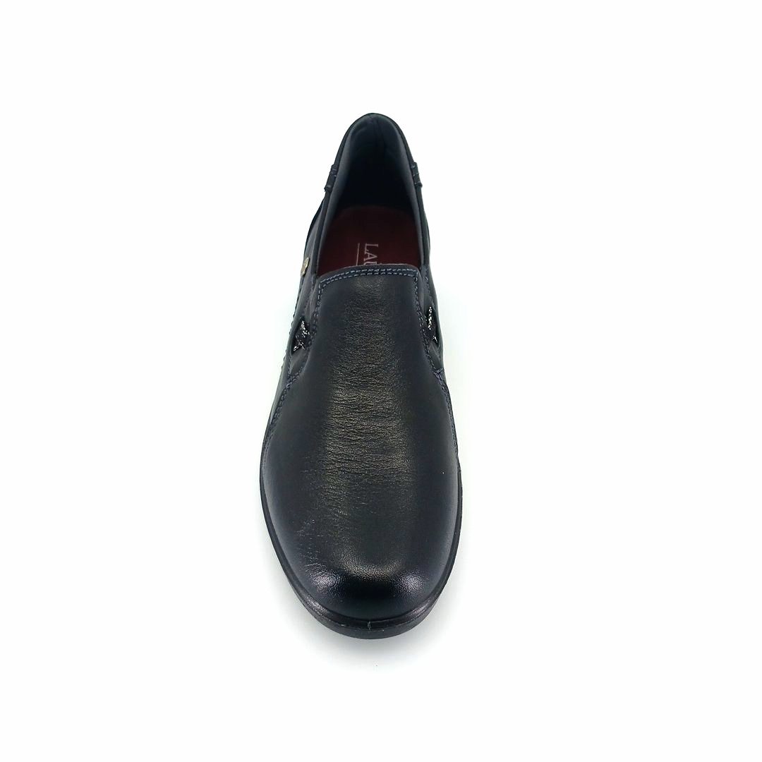 Laura Azana 26824 (μαύρο δέρμα) γυναικεία slip-on