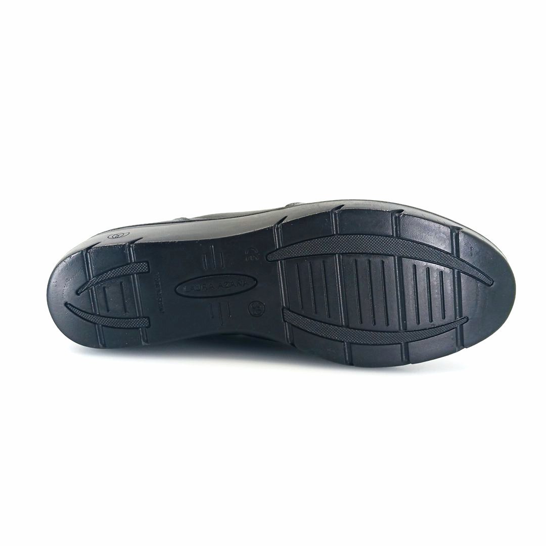 Laura Azana 26827 (μαύρο δέρμα) γυναικεία sneakers
