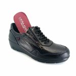 Laura Azana 26827 (μαύρο δέρμα) γυναικεία sneakers