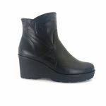 Boxer 57729 (μαύρο δέρμα) γυναικεία μποτάκια