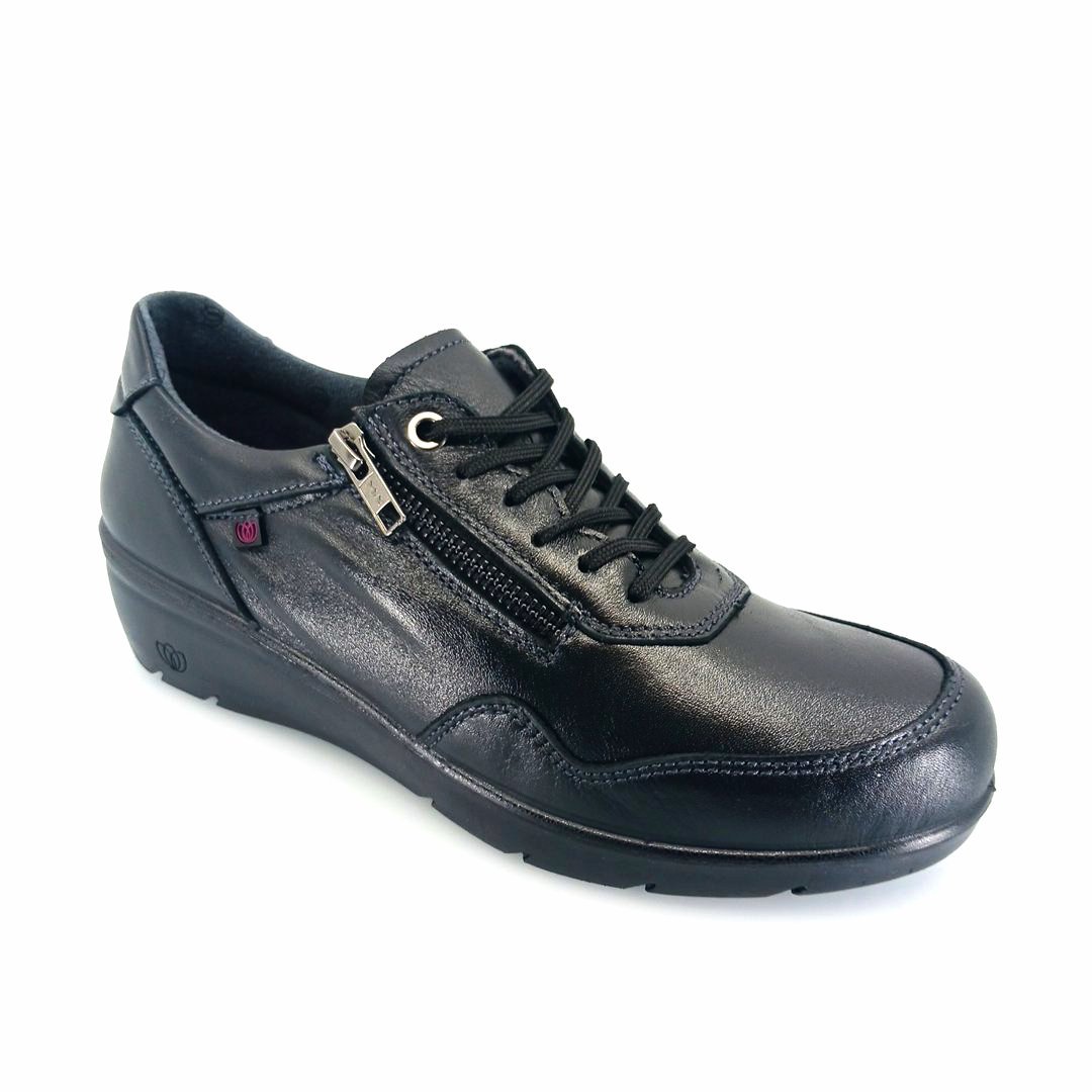 Laura-Azana-26827-black-1 Laura Azana 26827 (μαύρο δέρμα) γυναικεία sneakers