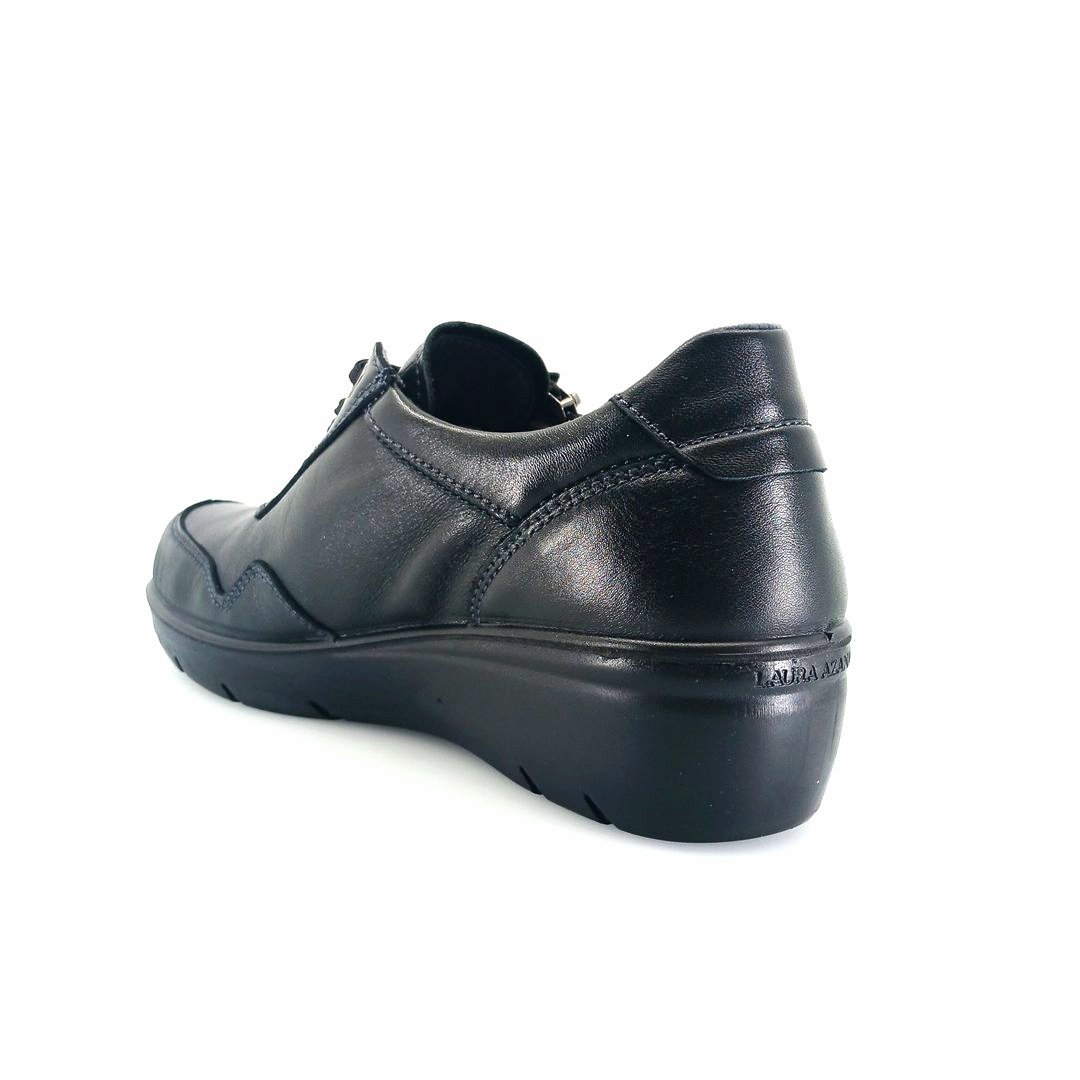 Laura Azana 26827 (μαύρο δέρμα) γυναικεία sneakers