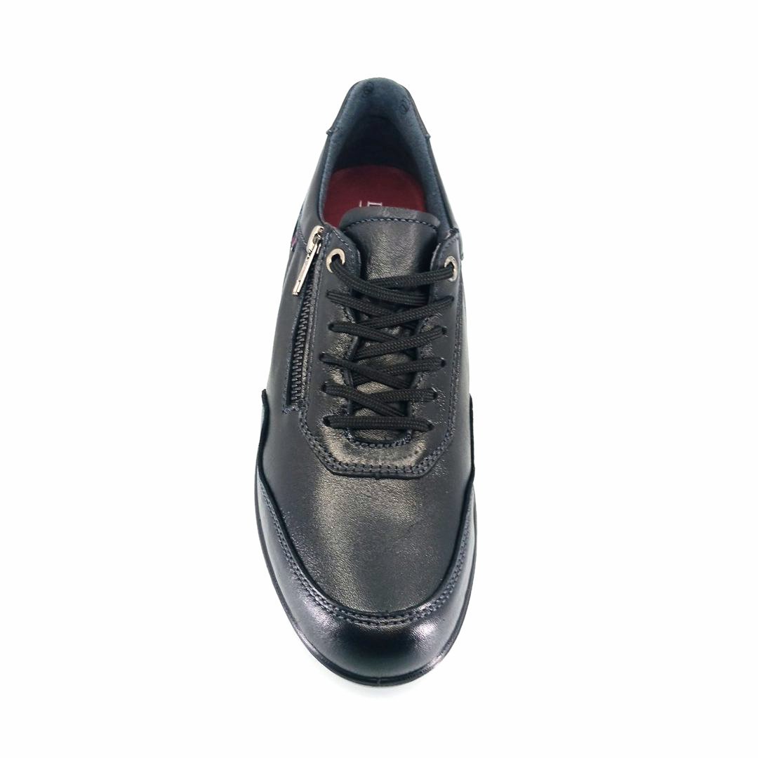 Laura Azana 26827 (μαύρο δέρμα) γυναικεία sneakers