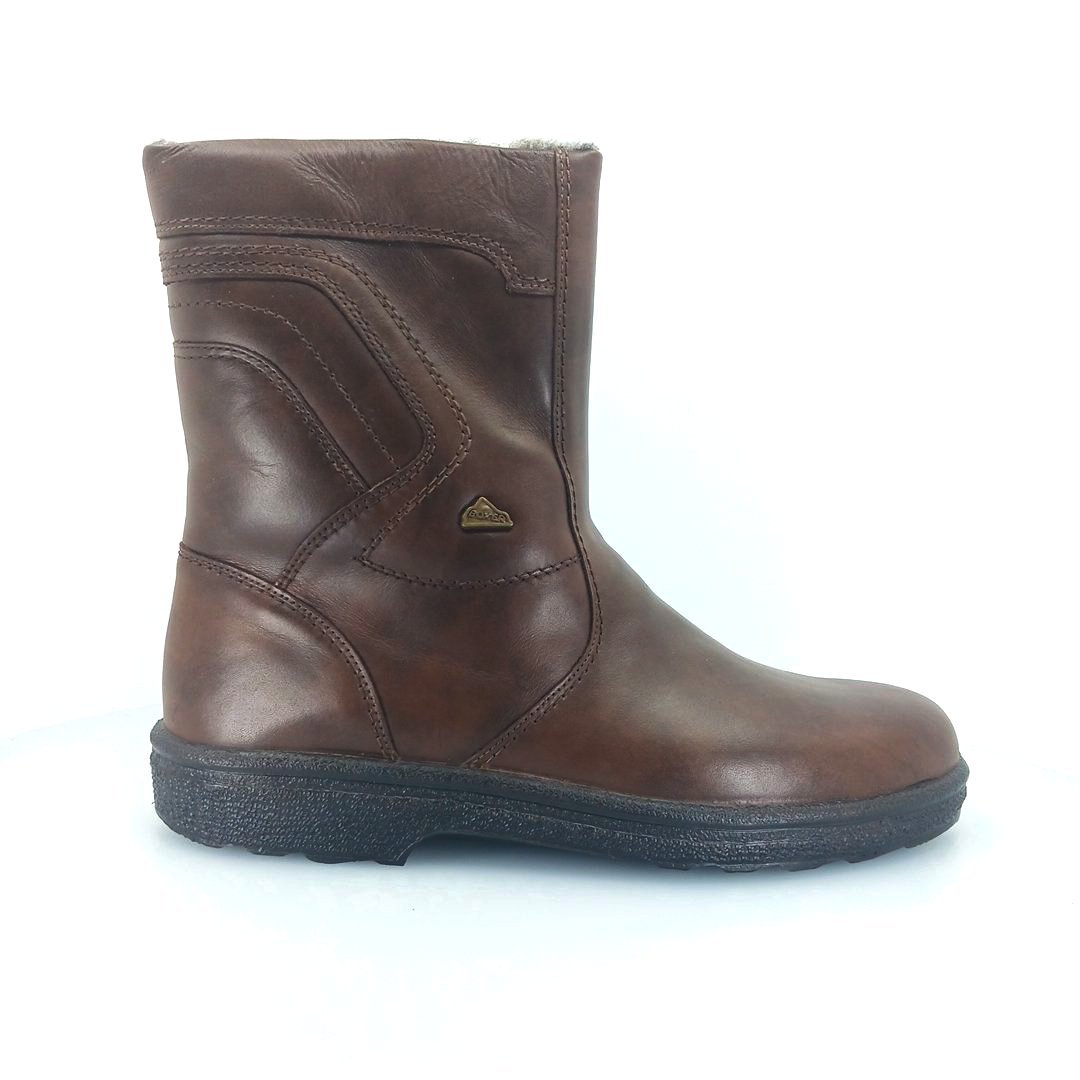 Boxer 01564 (καφέ δέρμα) ανδρικά μποτάκια