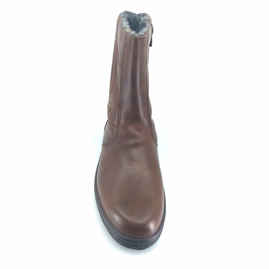 Boxer 01564 (καφέ δέρμα) ανδρικά μποτάκια
