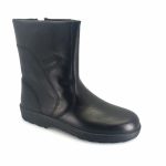 Boxer 01565 (μαύρο δέρμα) ανδρικά μποτάκια