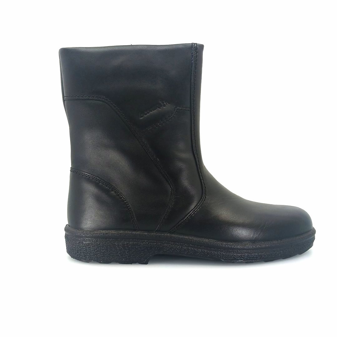 Boxer 01565 (μαύρο δέρμα) ανδρικά μποτάκια