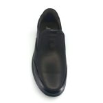 Boxer 19337 (μαύρο δέρμα) ανδρικά slip-on