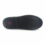 Boxer 19337 (μαύρο δέρμα) ανδρικά slip-on