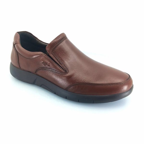 Boxer 19337 (ταμπα δέρμα) ανδρικά slip-on