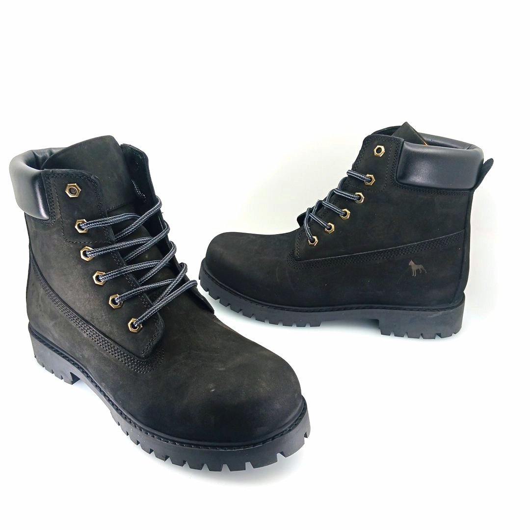 Boxer 19362 (μαύρο nubuck δέρμα) ορειβατικά μποτάκια