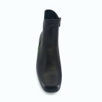 Boxer 52999 (μαύρο κροκο δέρμα) γυναικεία μποτάκια