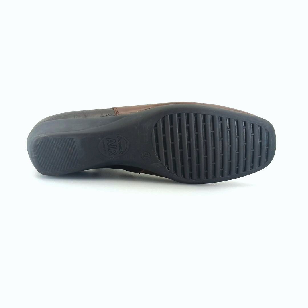 Boxer 52999 (μαύρο κροκο δέρμα) γυναικεία μποτάκια