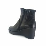 Boxer 57729 (μαύρο δέρμα) γυναικεία μποτάκια