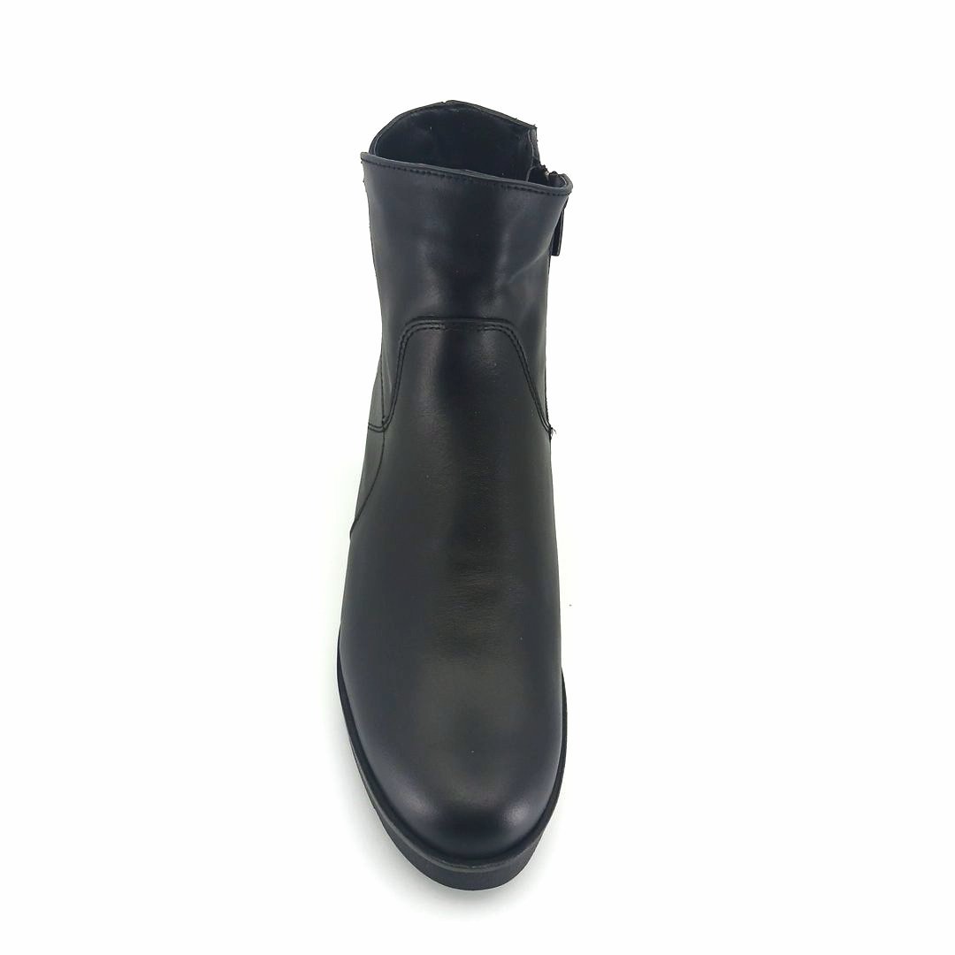 Boxer 57729 (μαύρο δέρμα) γυναικεία μποτάκια