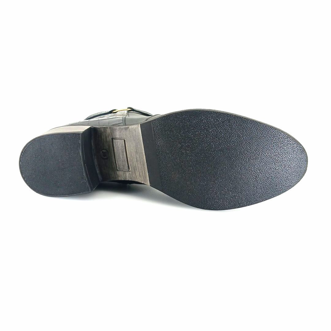 Boxer 60005 (μαύρο δέρμα) γυναικεία μποτάκια