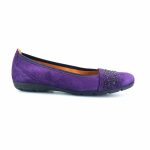 Gabor 167.13 μπαλαρίνες (πορφυρό δέρμα suede)