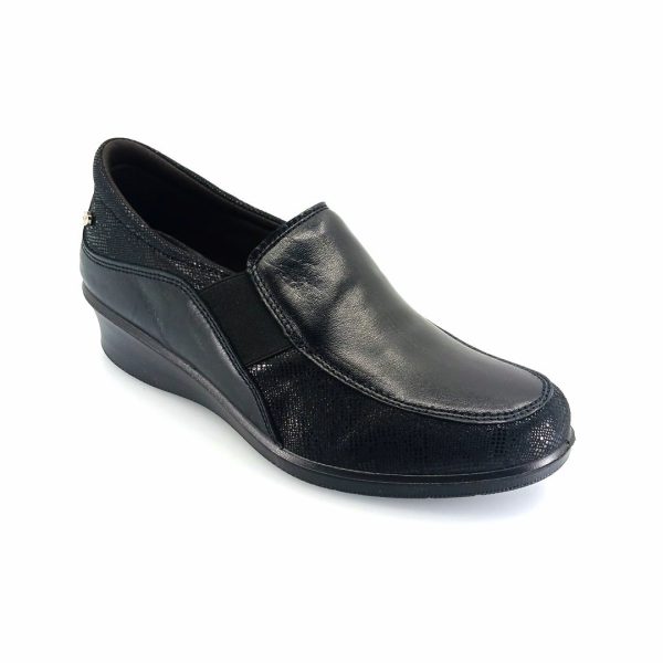 Laura Azana 21859 (μαύρο) γυναικεία slip-on