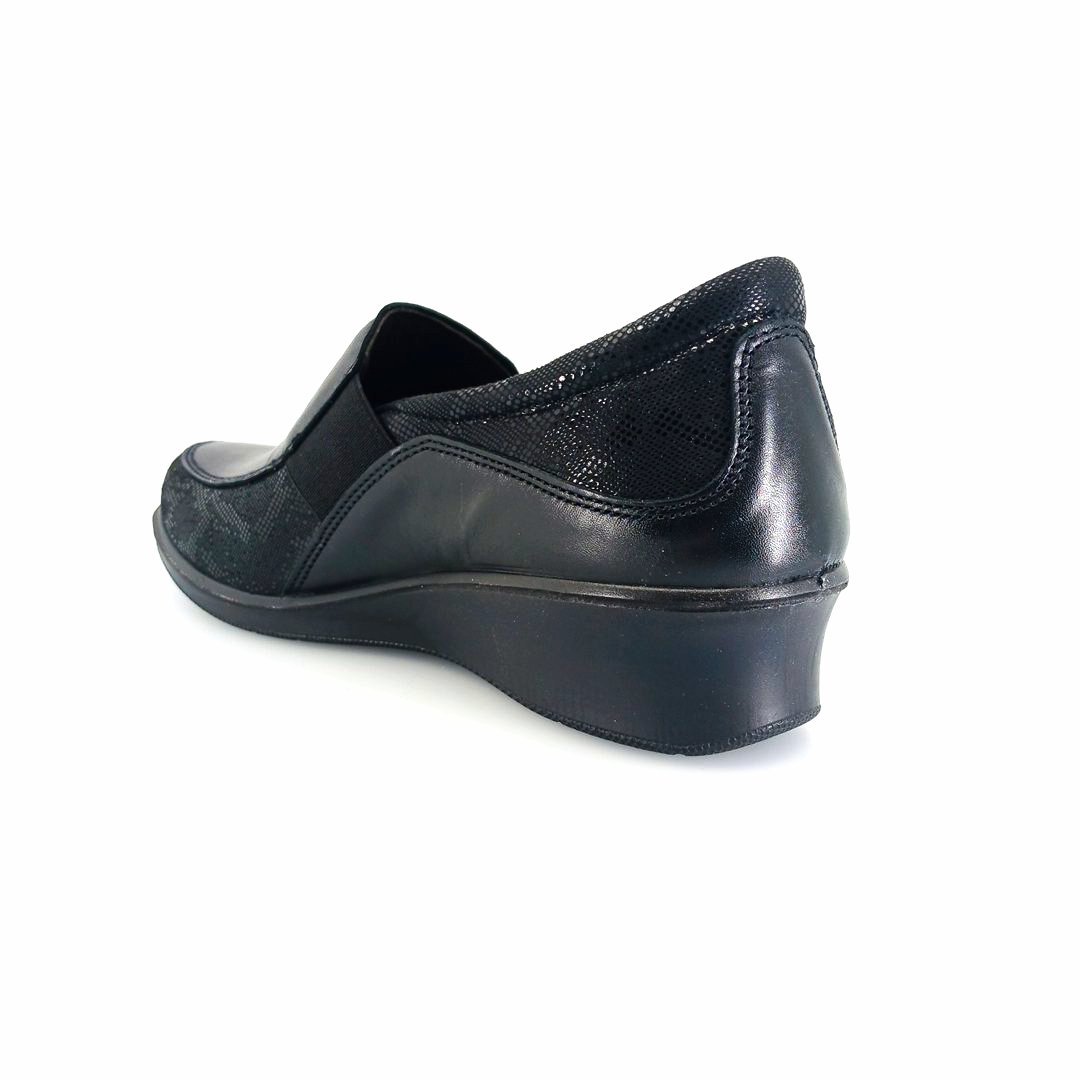 Laura Azana 21859 (μαύρο) γυναικεία slip-on