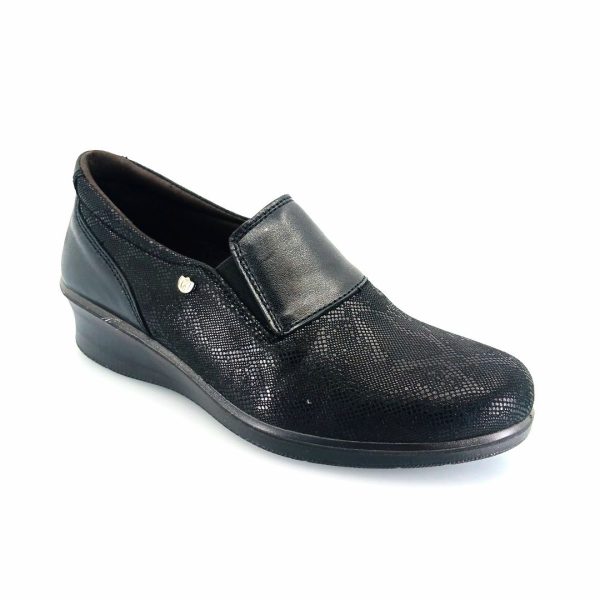 Laura Azana 21860 (μαύρο) γυναικεία slip-on