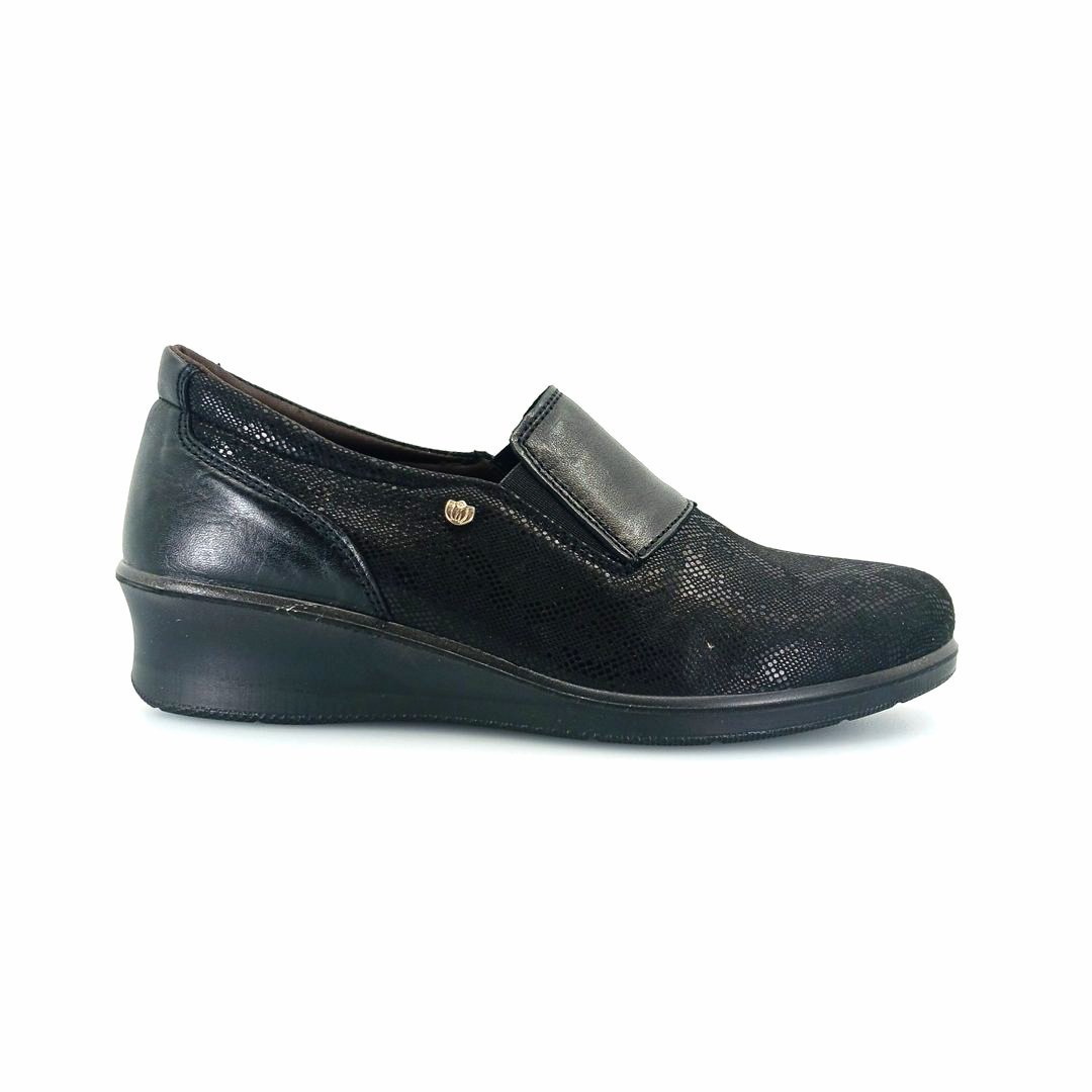 Laura Azana 21860 (μαύρο) γυναικεία slip-on
