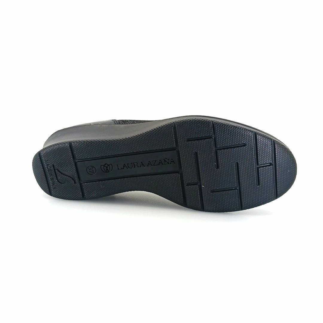 Laura Azana 21860 (μαύρο) γυναικεία slip-on