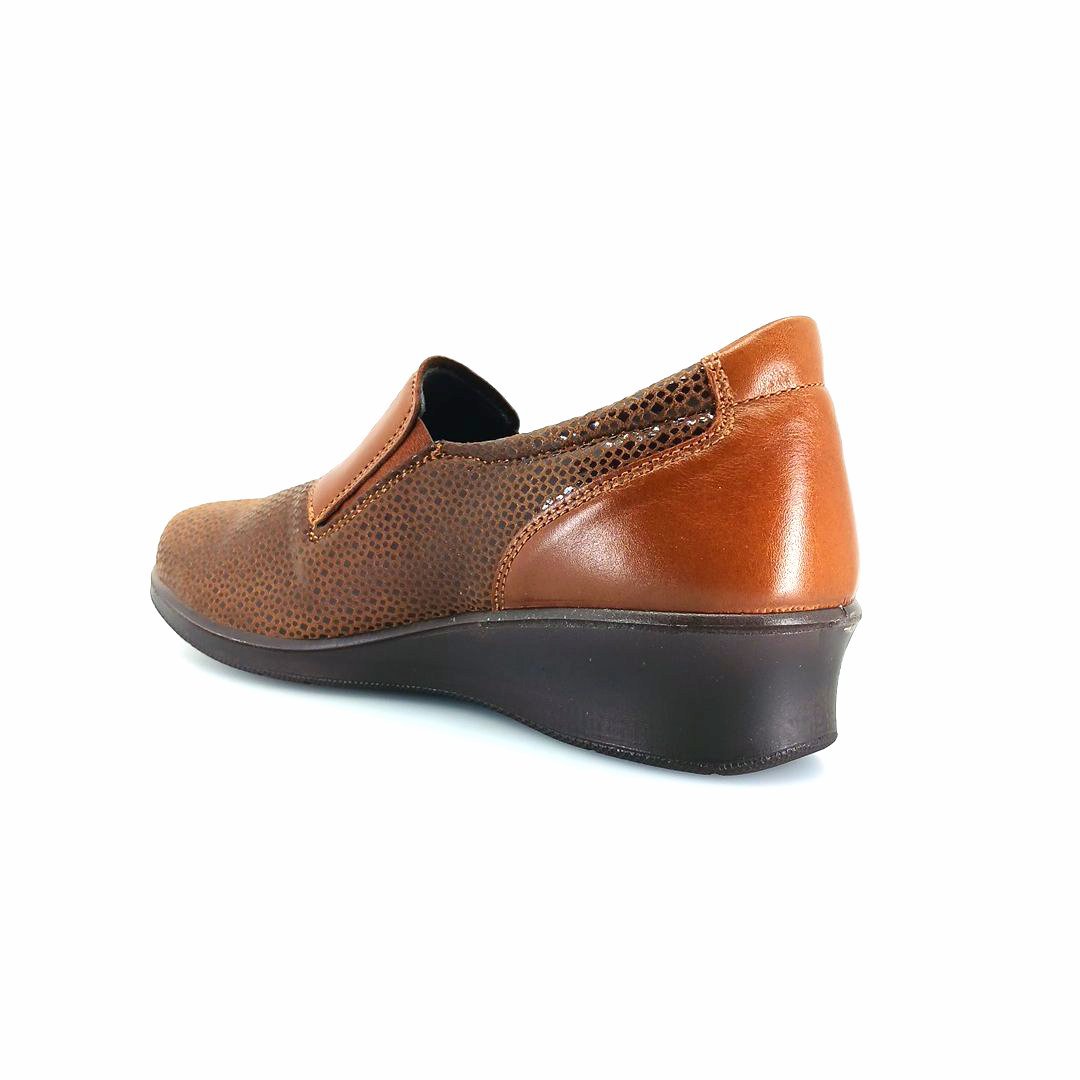 Laura Azana 21860 (κονιάκ) γυναικεία slip-on