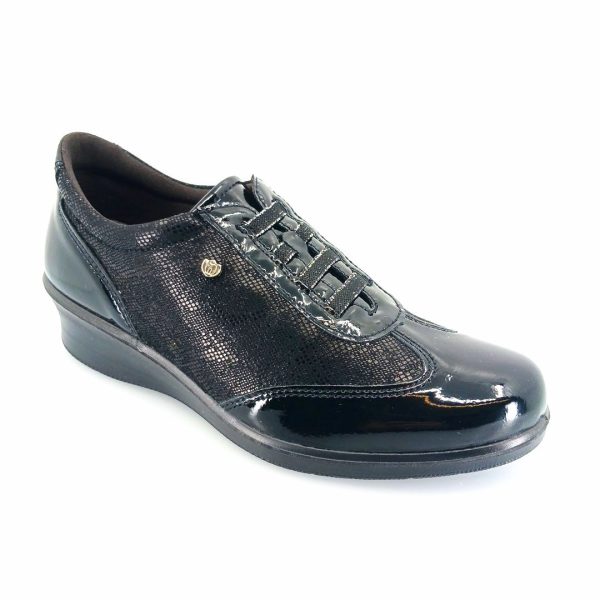 Laura Azana 21861 (μαύρο) γυναικεία slip-on