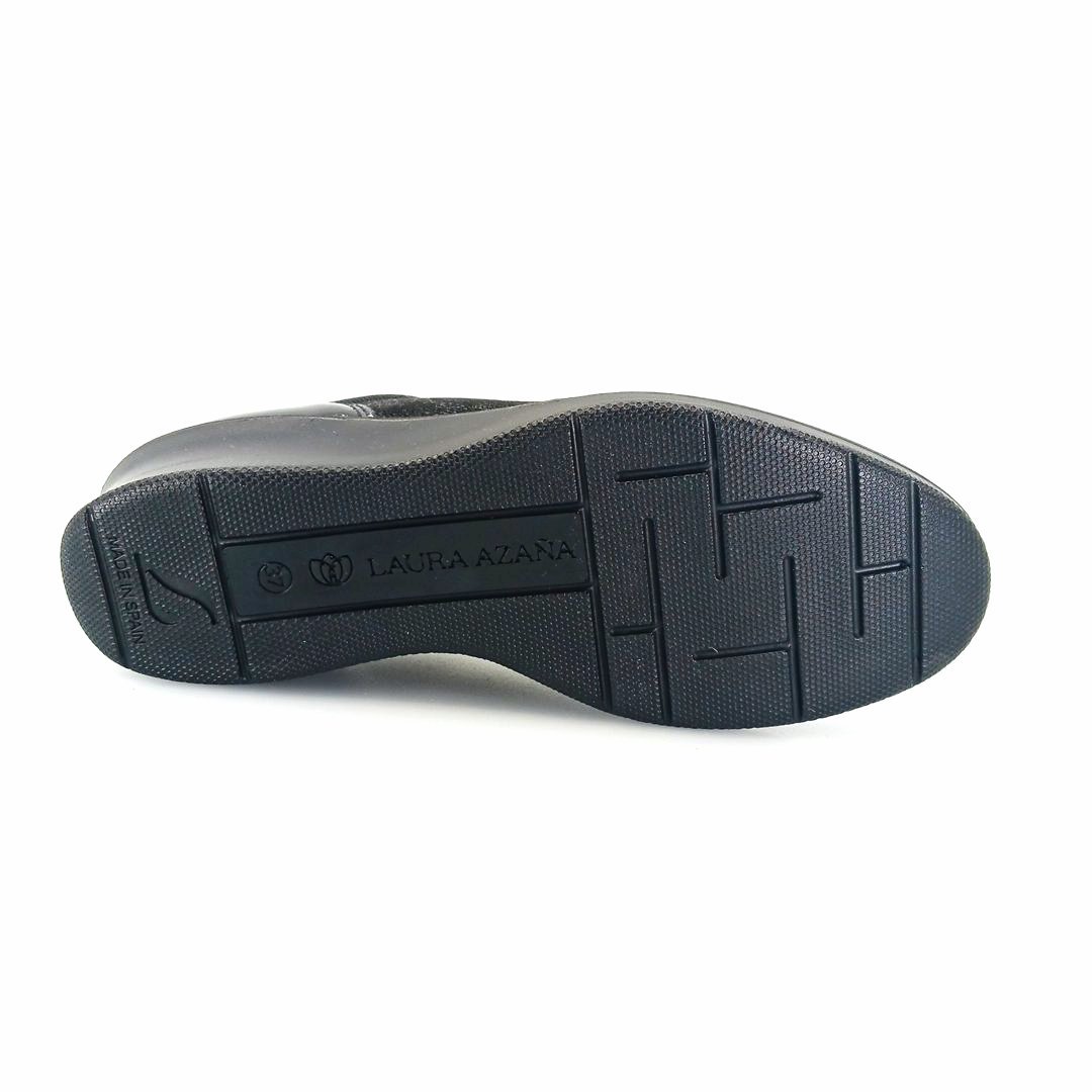 Laura Azana 21861 (μαύρο) γυναικεία slip-on