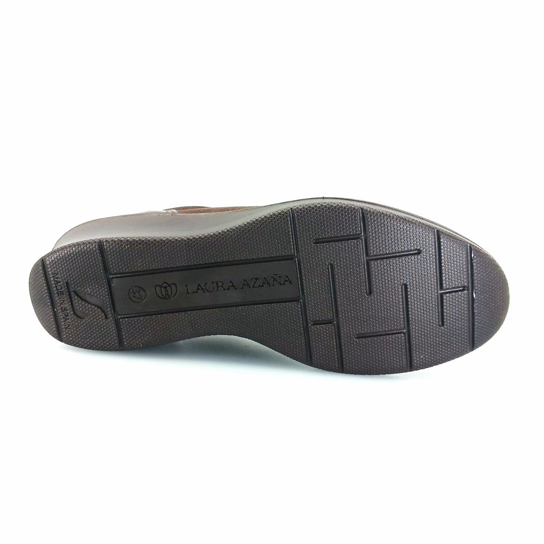 Laura Azana 21861 (καφέ) γυναικεία slip-on