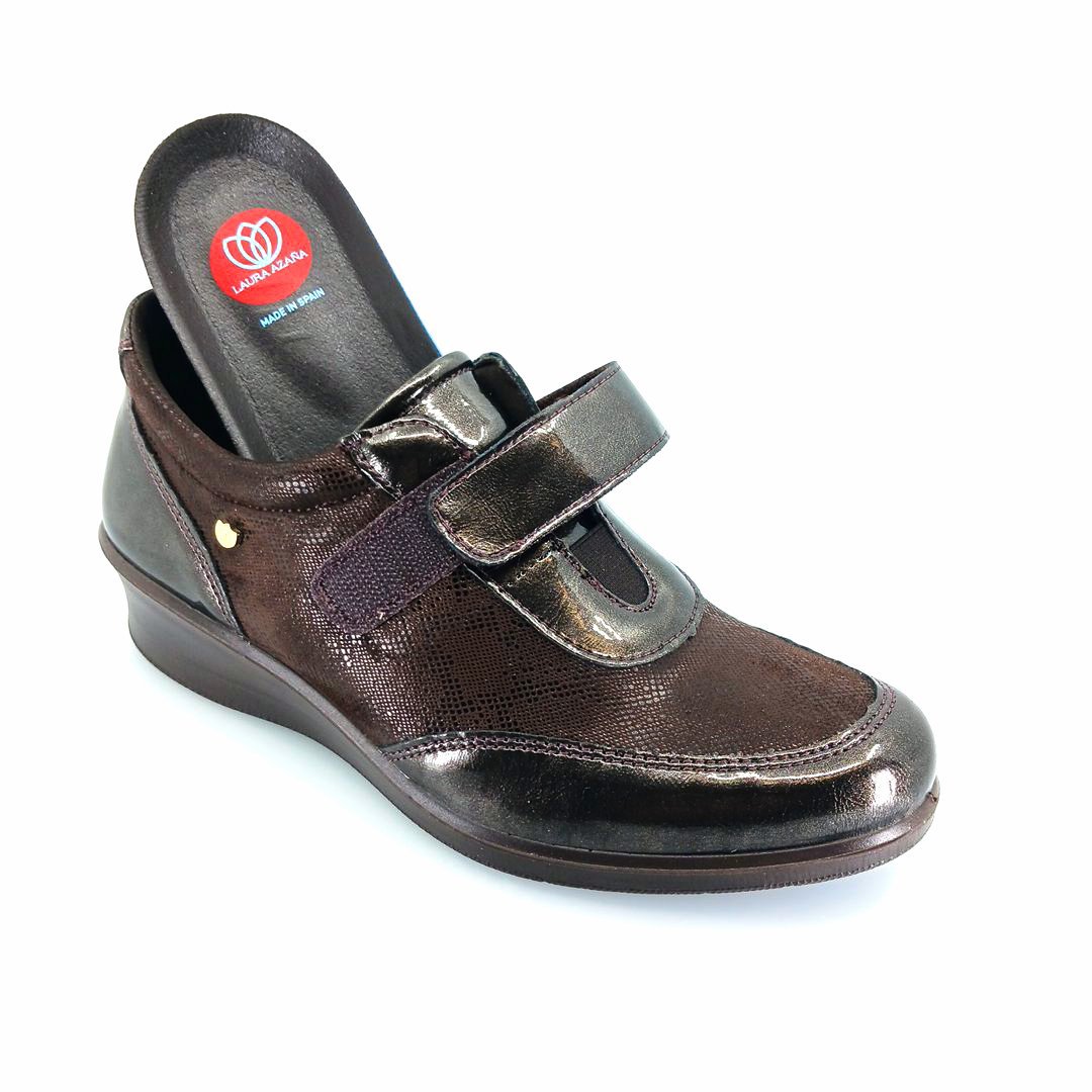Laura Azana 21862 (καφέ) γυναικεία velcro