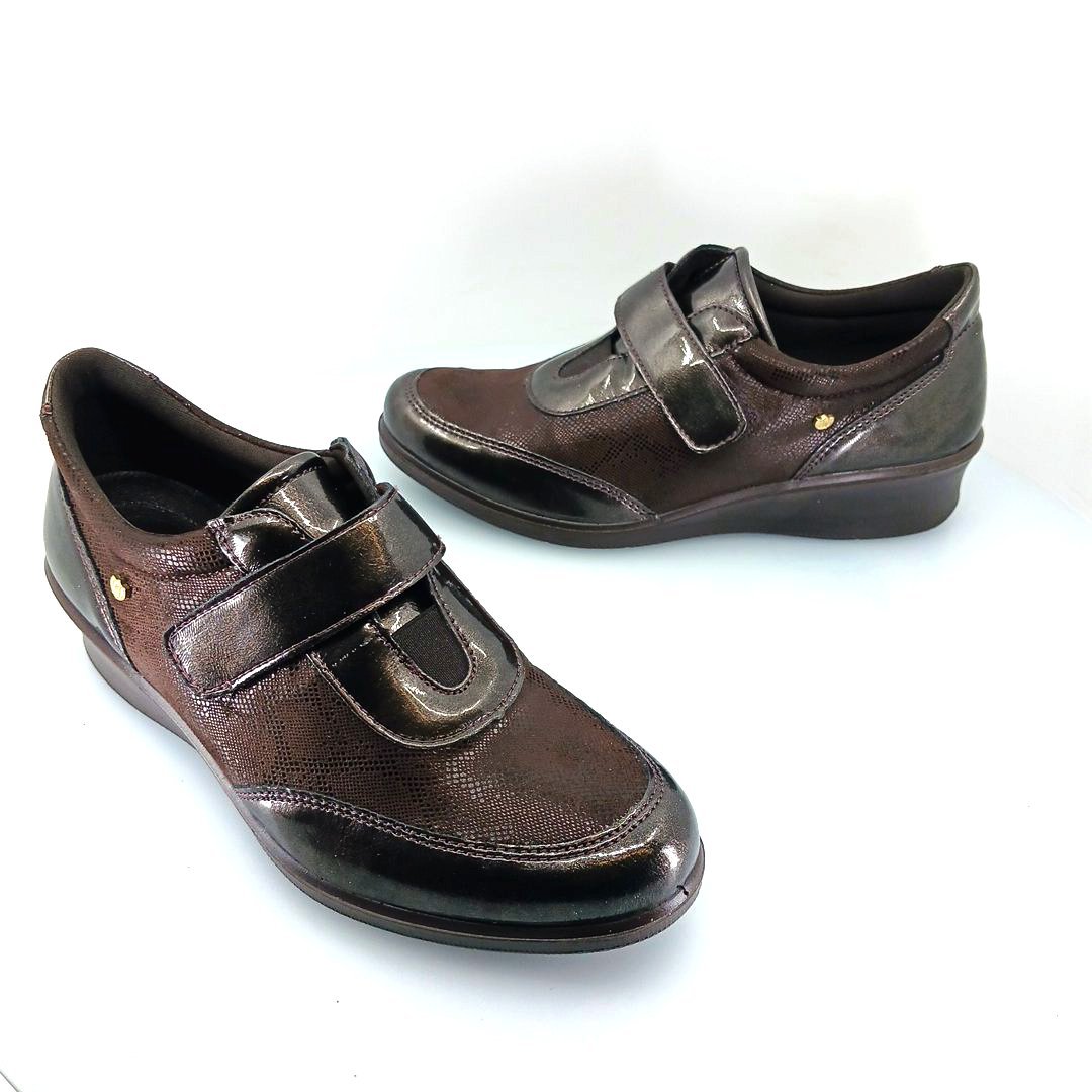 Laura Azana 21862 (καφέ) γυναικεία velcro
