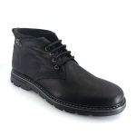 Luisetti 37801 (μαύρο δέρμα) ανδρικά μποτάκια