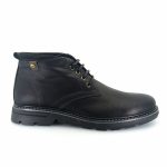 Luisetti 37801 (μαύρο δέρμα) ανδρικά μποτάκια