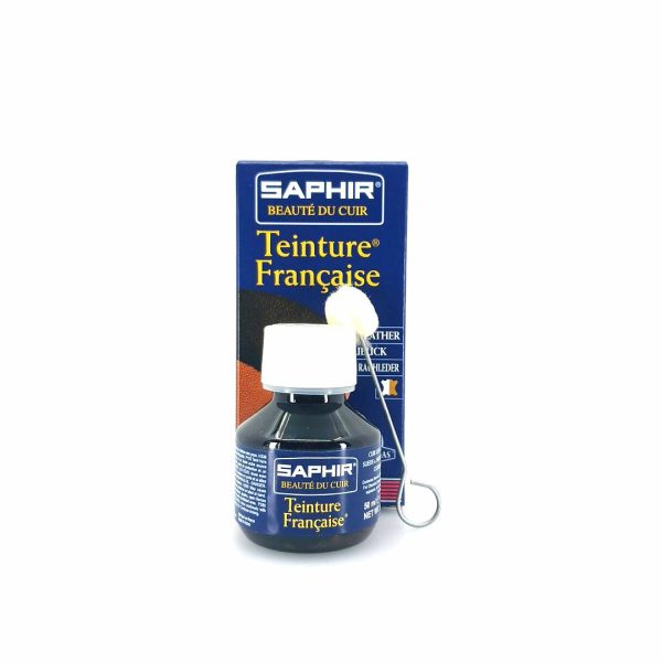 Saphir teinture francaise 50 ml (μαύρη βάση 01) - μόνιμη βαφή υποδημάτων