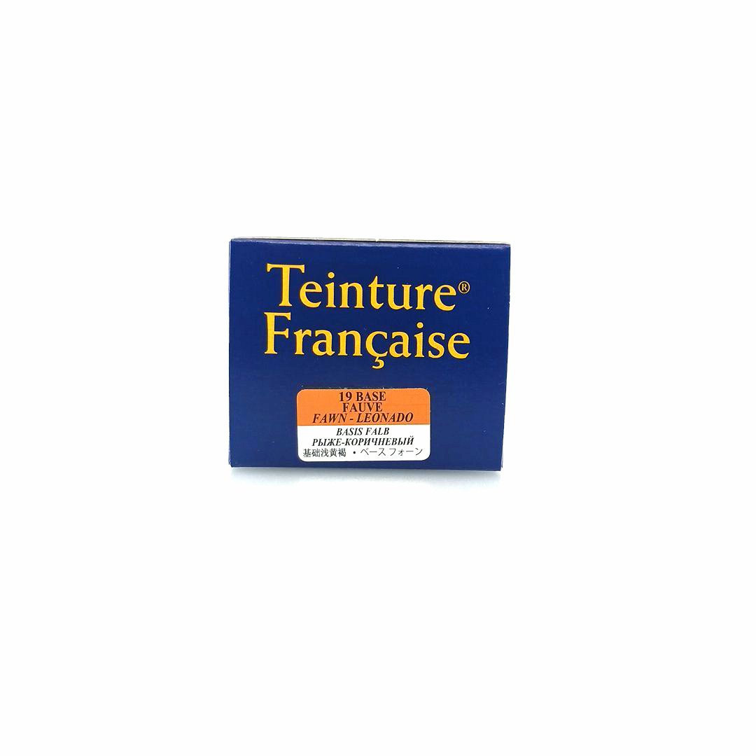 Saphir teinture francaise 50 ml (fawn base 19) - μόνιμη βαφή υποδημάτων