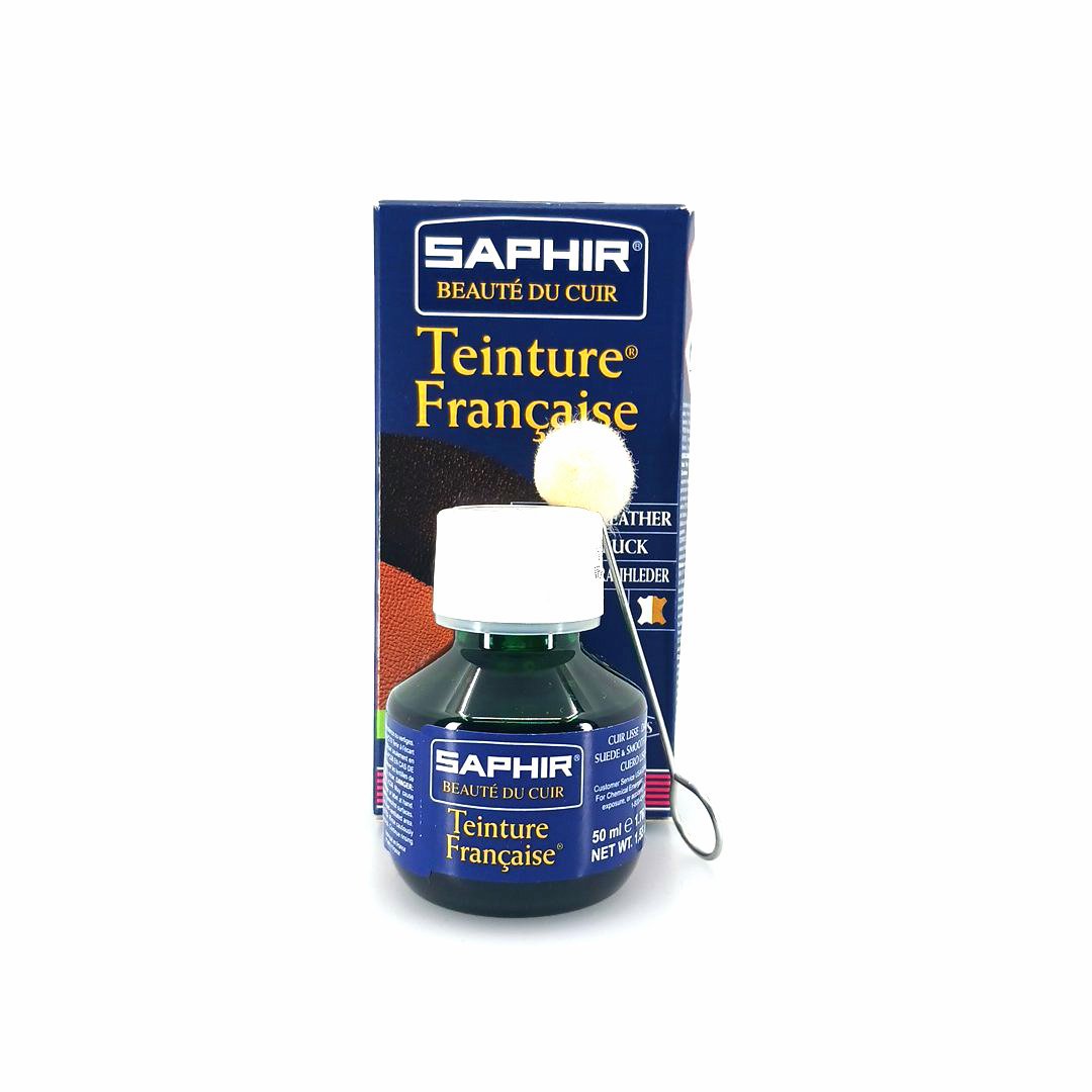 Saphir teinture francaise 50 ml (dark green 20) - μόνιμη βαφή υποδημάτων